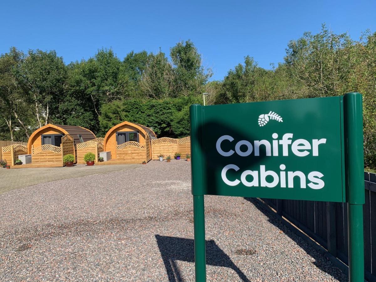 Conifer Cabins Fort William Eksteriør bilde